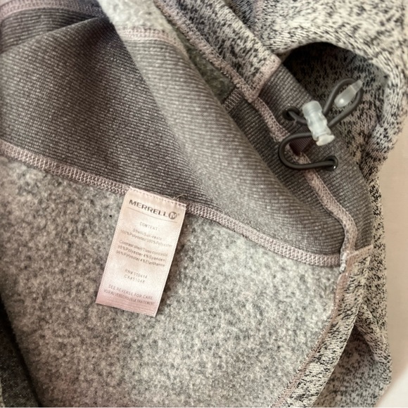 Merrell 1/4 Zip Pullover Gray Men’s Large - Picture 4 of 8